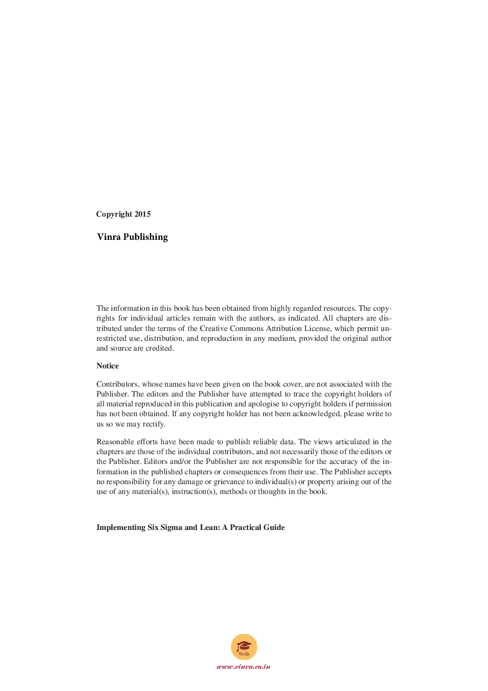 Implementing Six Sigma and Lean A Practical Guide - Page 5