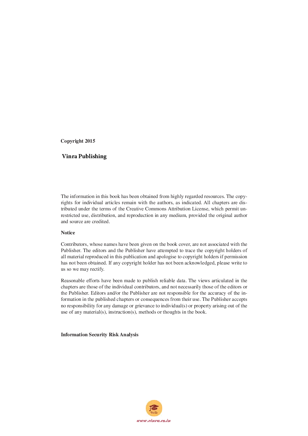 Information Security Risk Analysis - Page 5
