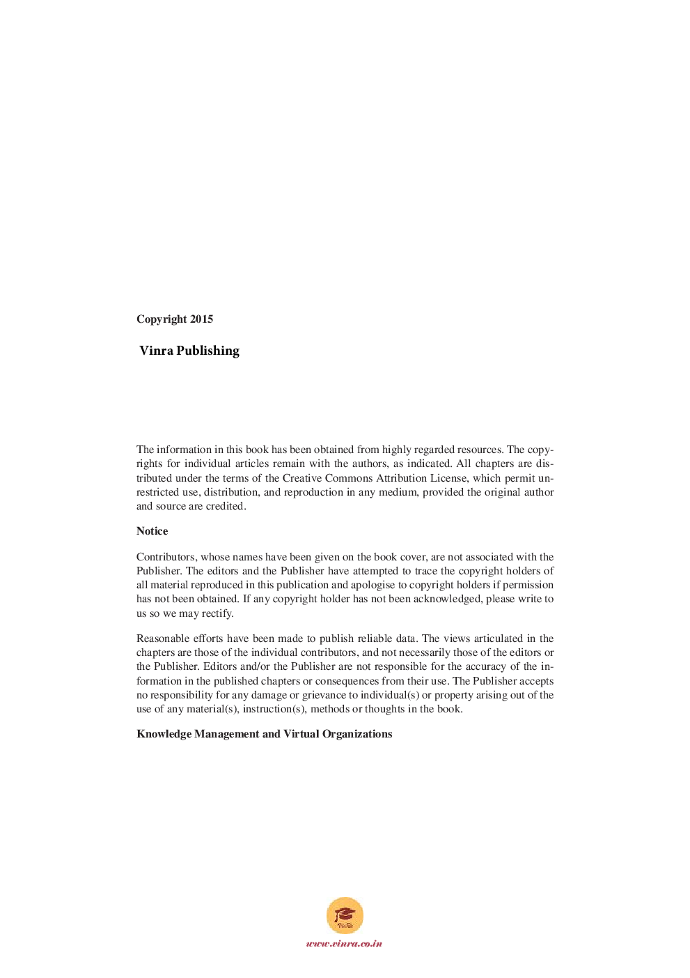 Knowledge Management and Virtual Organizations - Page 5