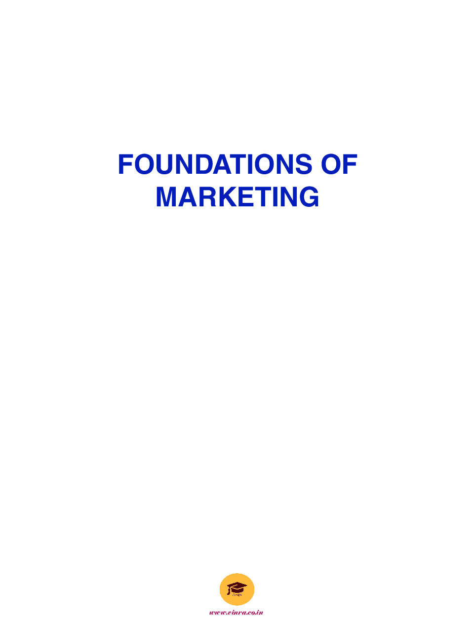 Foundations Of Marketing - Page 2