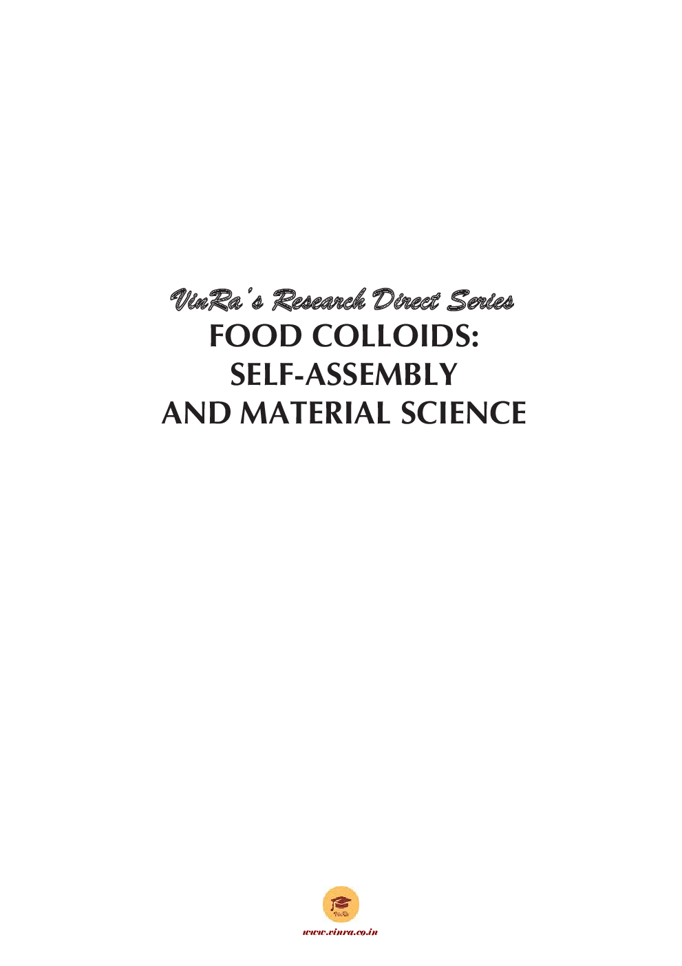 Advances in Food Colloids Vol I - Page 2