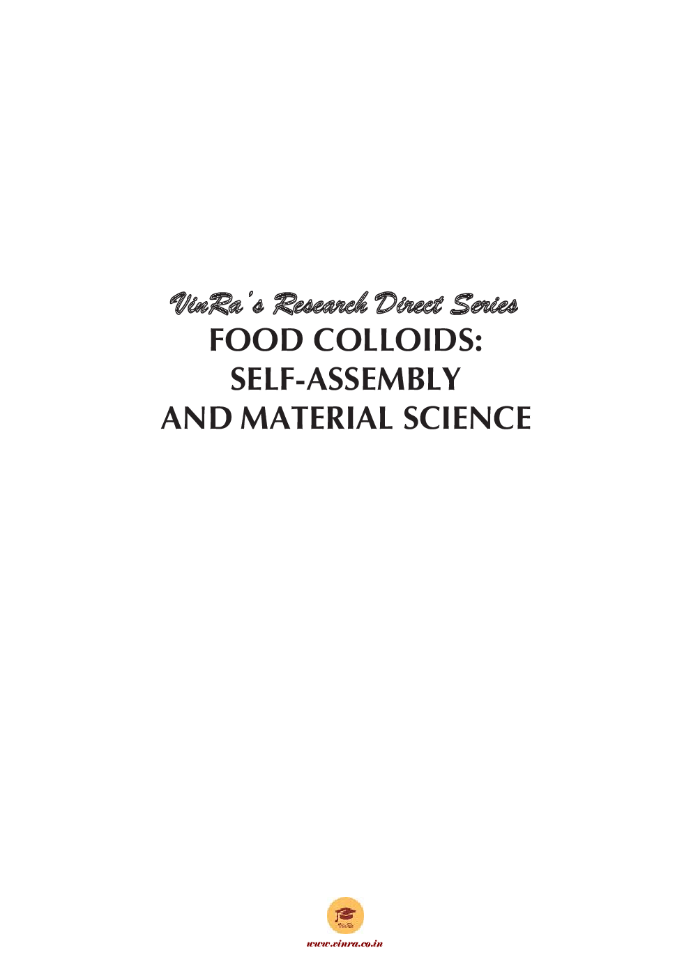 Food Macromolecules and Colloids Vol II - Page 2