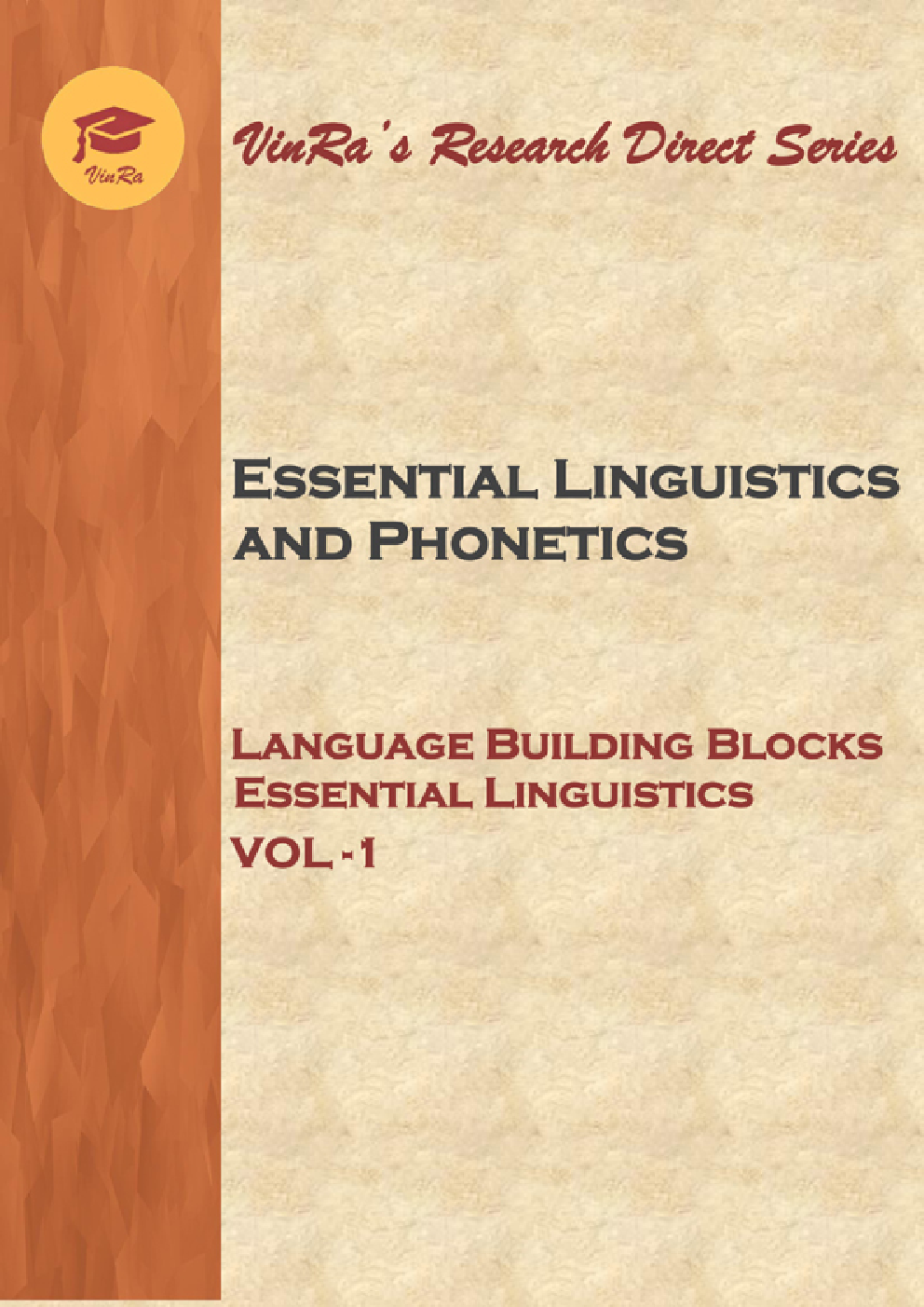 Language Building Blocks Essential Linguistics Vol I - Page 1