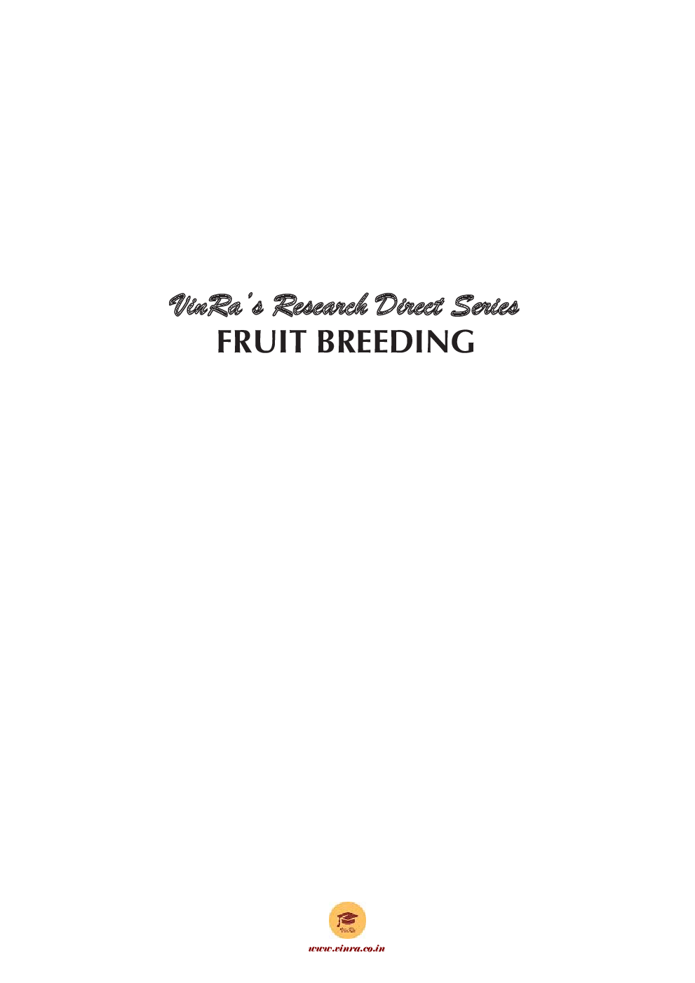 Practical Methods in Fruit Breeding Vol I - Page 2