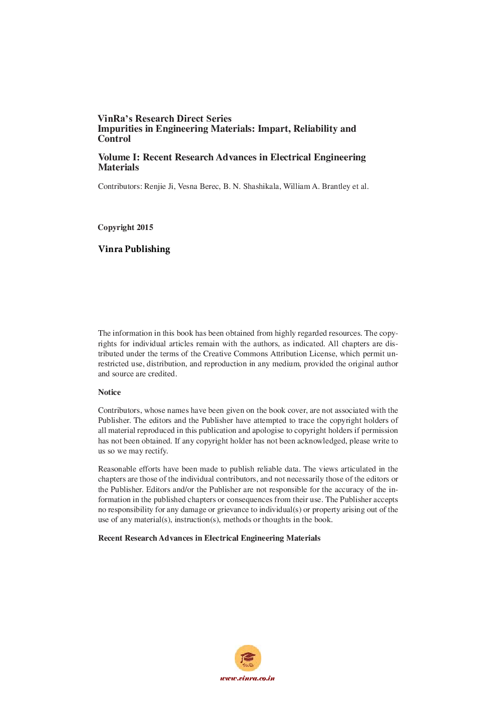 Recent Research Advances in Electrical Engineering Materials Vol I - Page 5