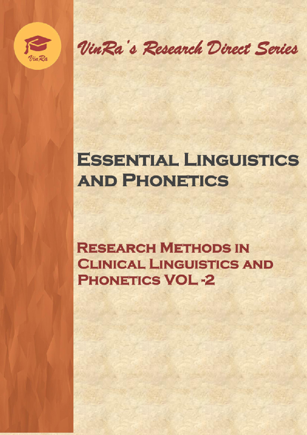 Research Methods in Clinical Linguistics and Phonetics Vol II - Page 1