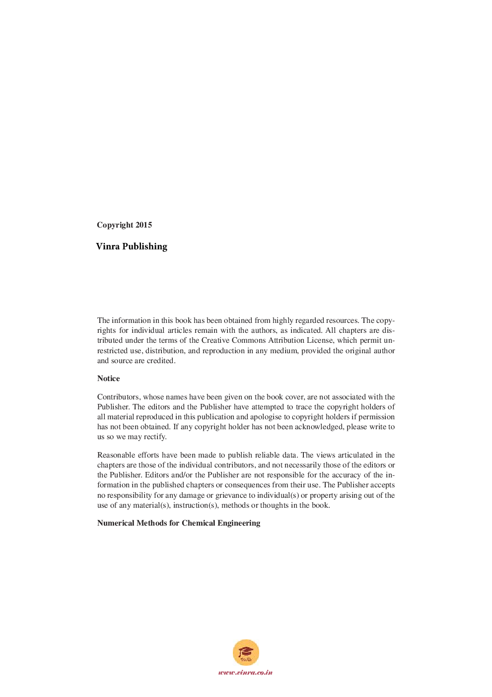 Numerical Methods for Chemical Engineering - Page 5