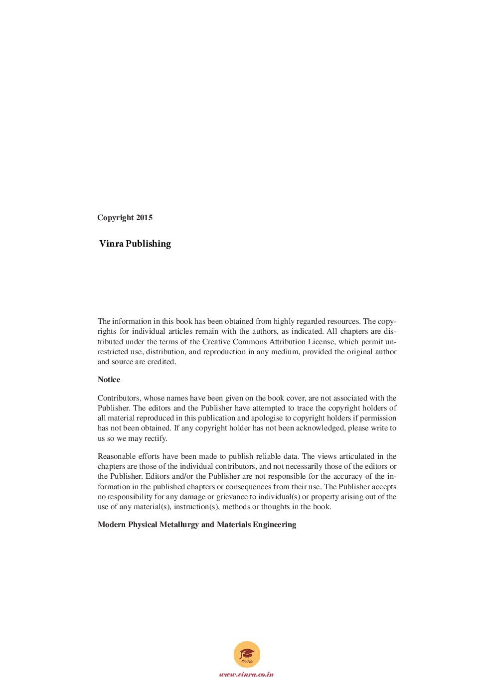 Modern Physical Metallurgy and Materials Engineering - Page 5