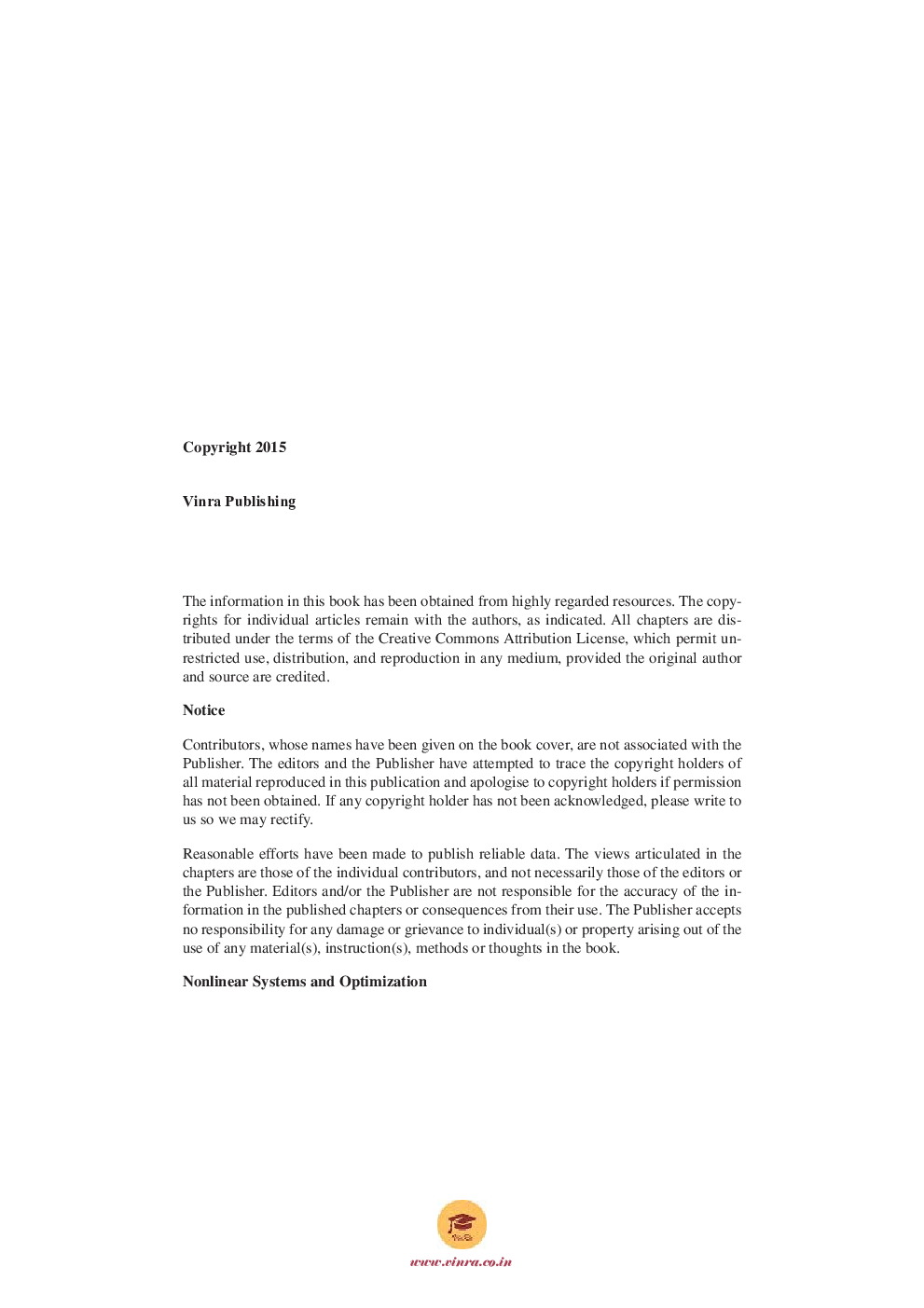 Nonlinear Systems and Optimization - Page 5