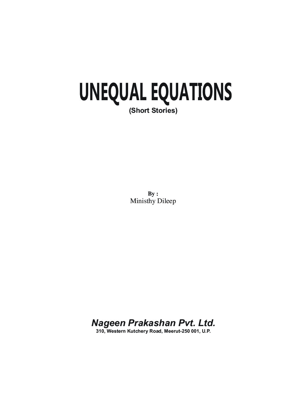 Unequal Equations - Page 2