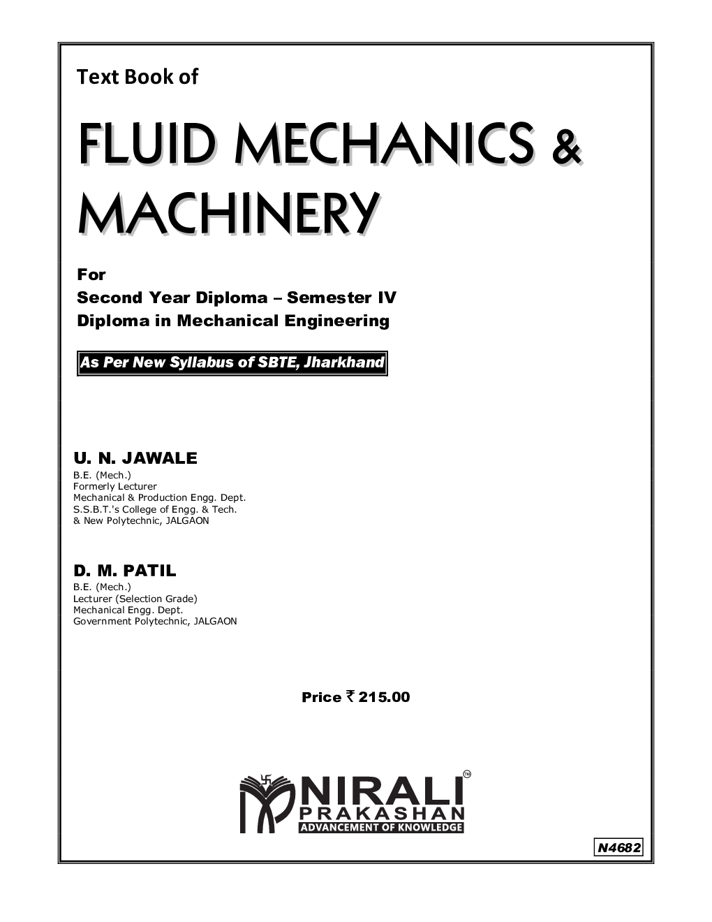 Fluid Mechanics & Machinery - Page 2