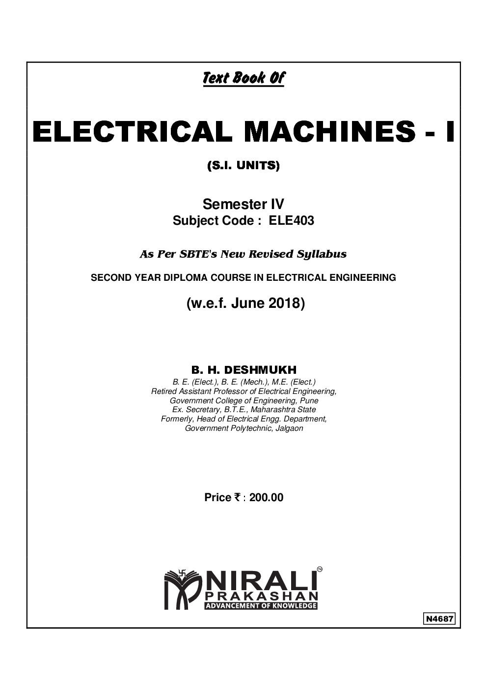 Electrical Machines-I - Page 2