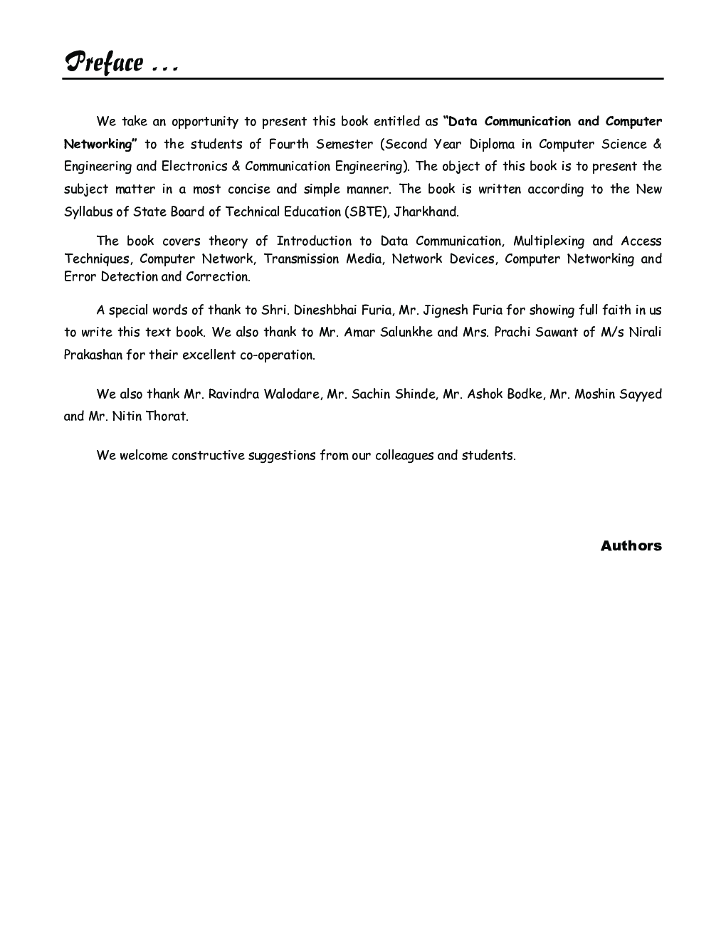 Data Communication And Computer Networking - Page 4