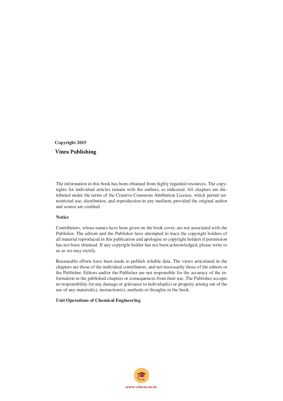 Operations of Chemical Engineering  - Page 5