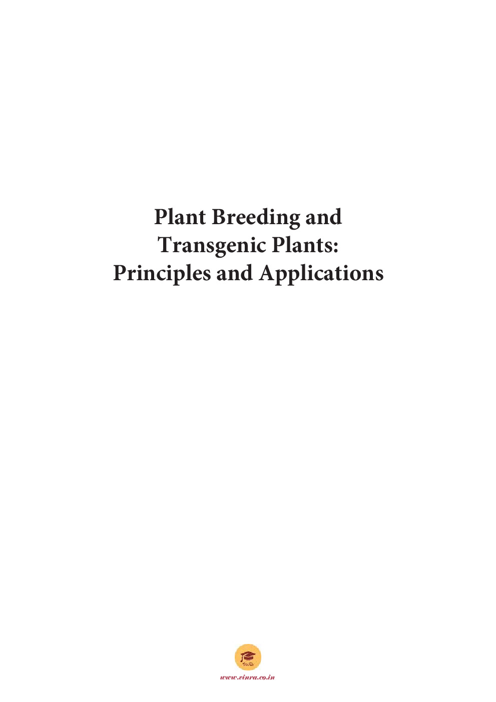 Plant Breeding and Transgenic Plants: Principles and Applications - Page 2