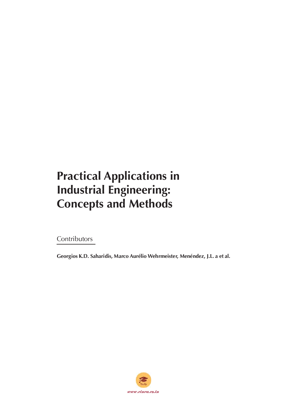 Practical Applications in Industrial Engineering Concepts and Methods - Page 4