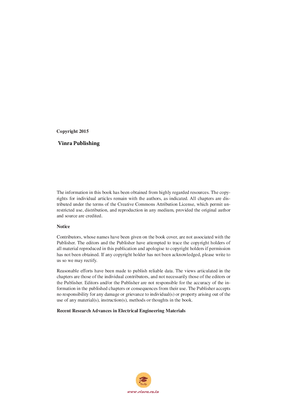 Recent Resaerch Advances in Electrical Engineering Materials - Page 5