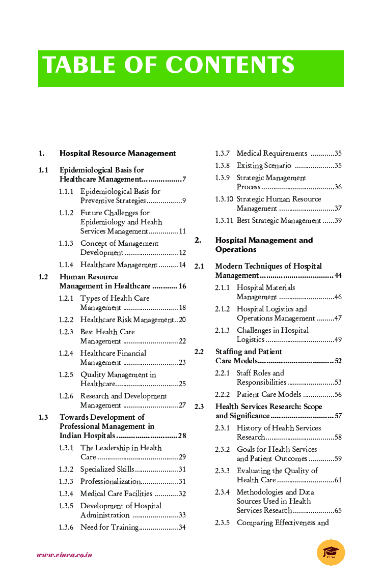 Hospital Resource And Operations Management - Page 4