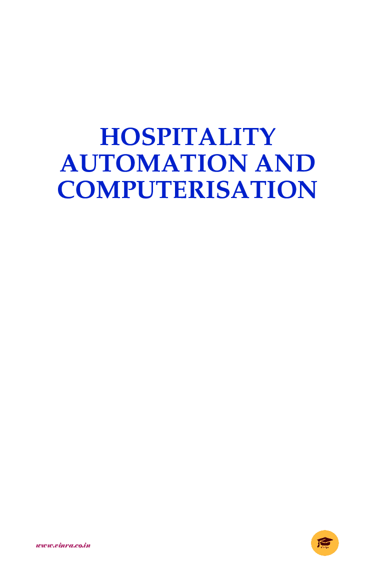 Hospitality Automation And Computerisation - Page 2