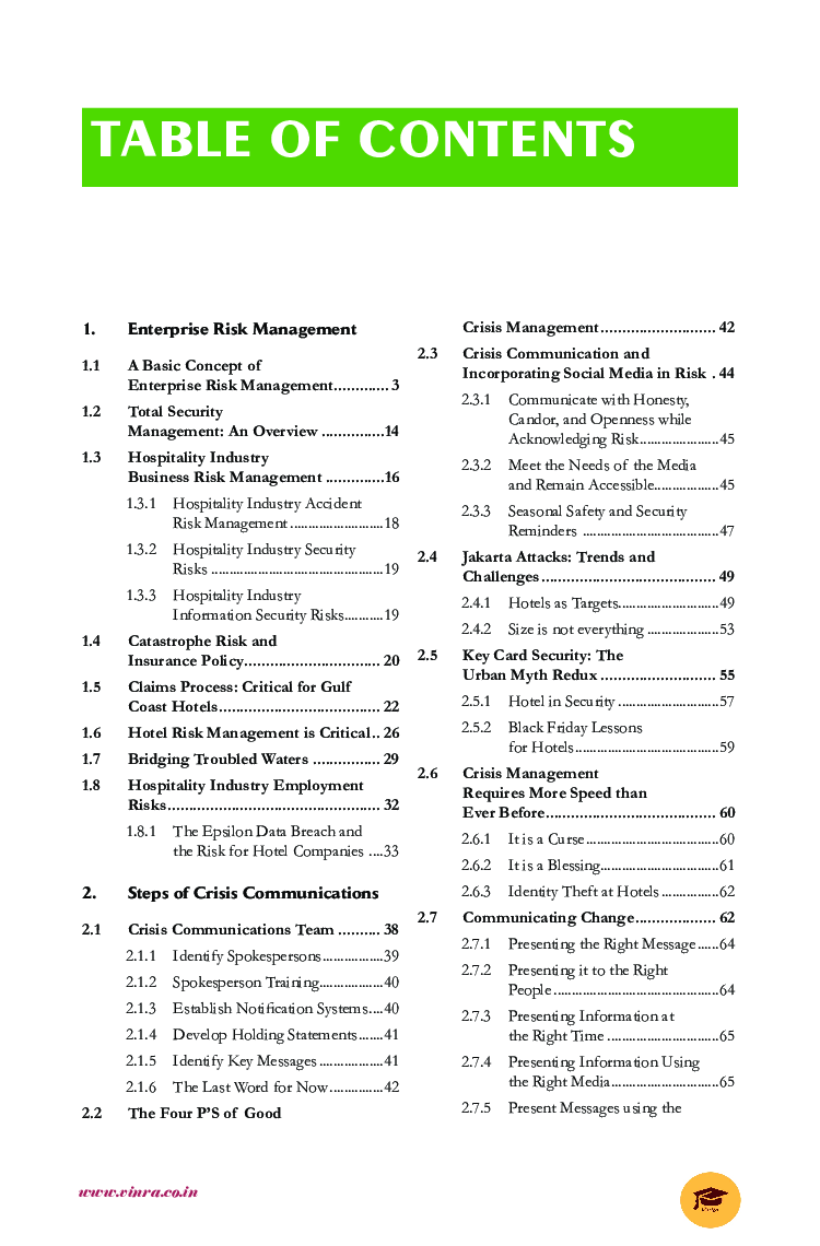 Hospitality Insurance And Risk Management - Page 4