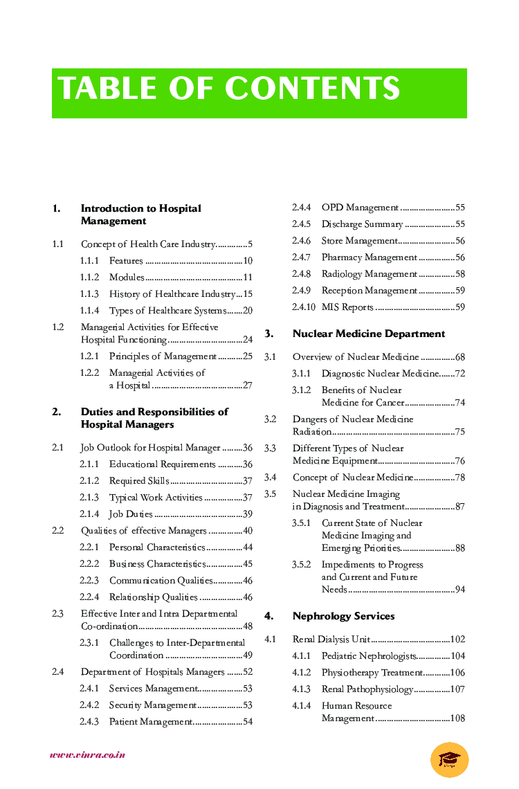 Principles of Hospital Management - Page 4