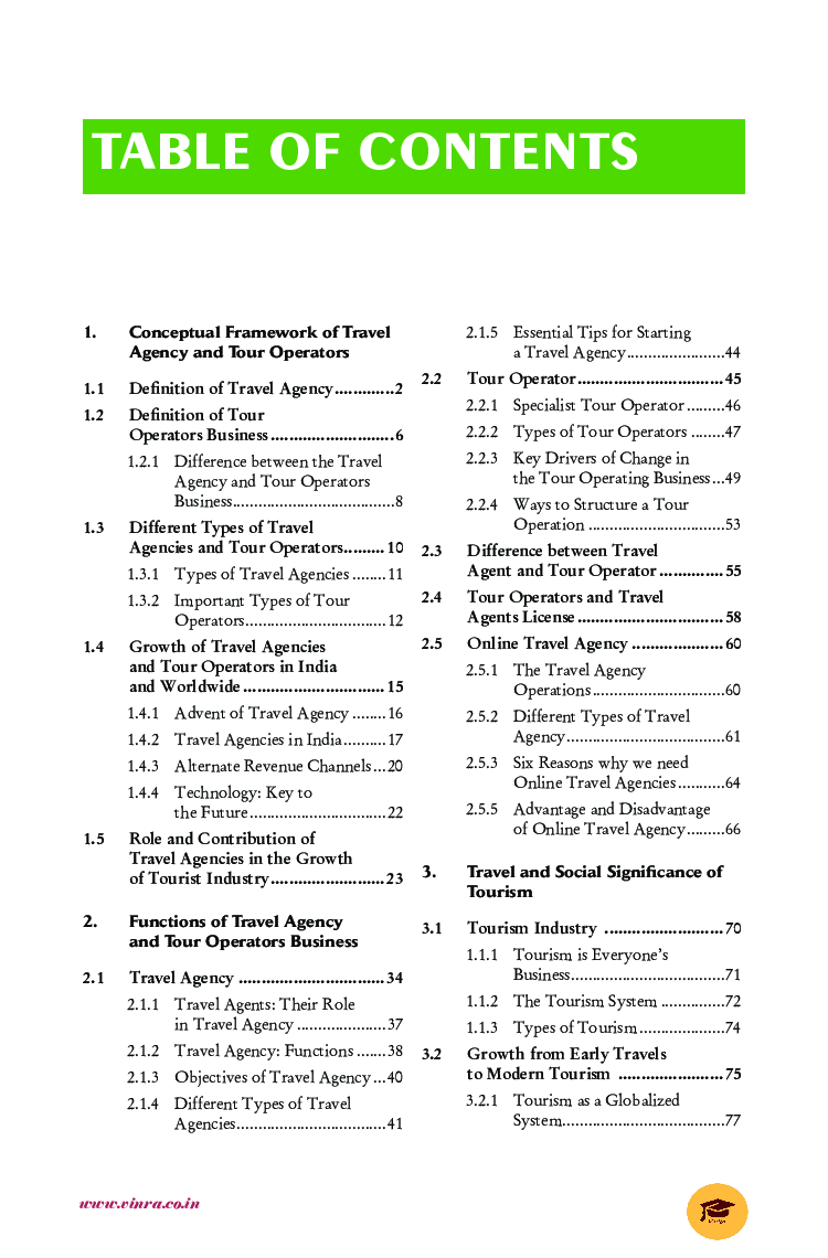Travel Agency And Tour Operations - Page 4