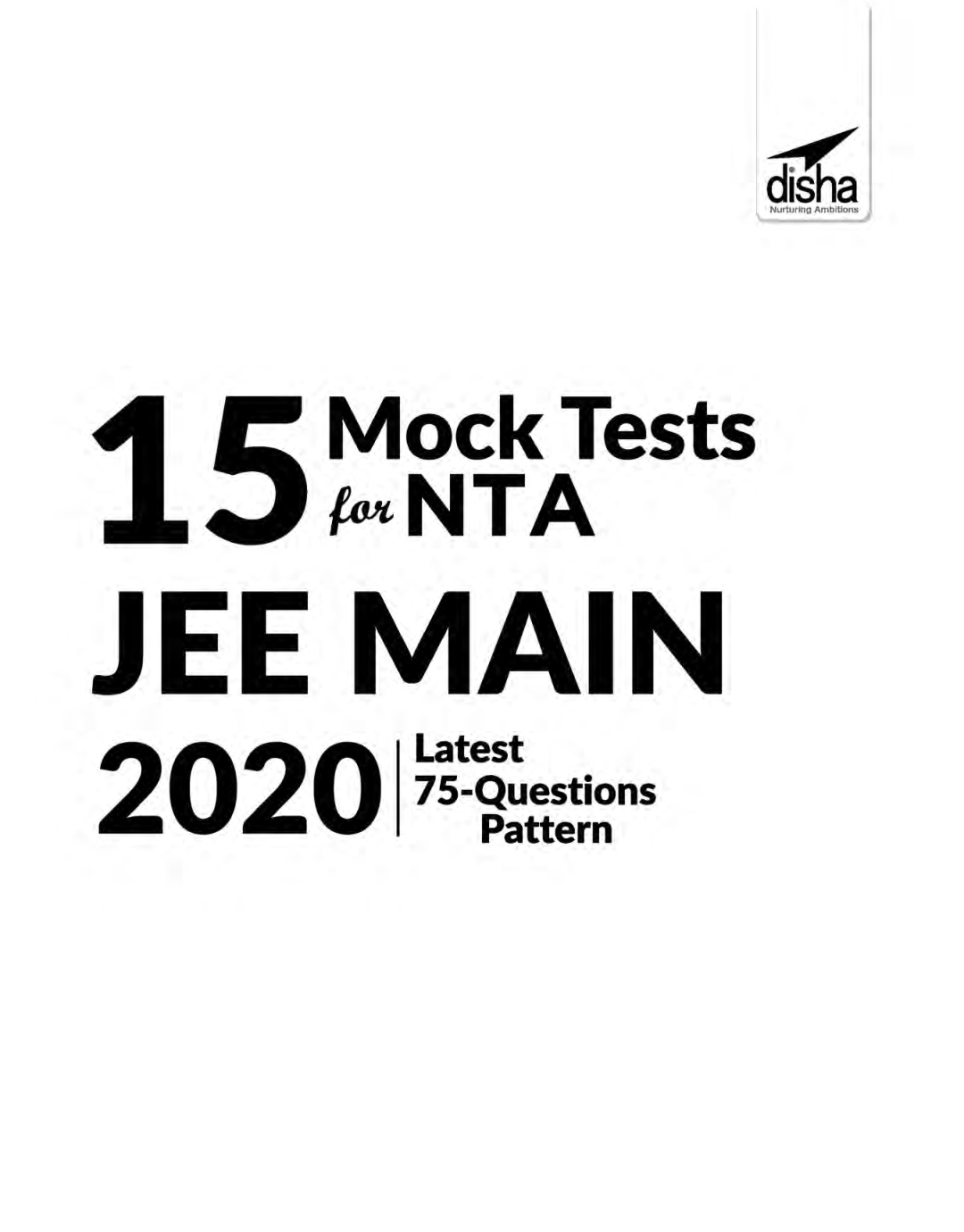 15 Mock Tests For NTA JEE Main 2020 - Latest 75 Question Pattern - Page 2