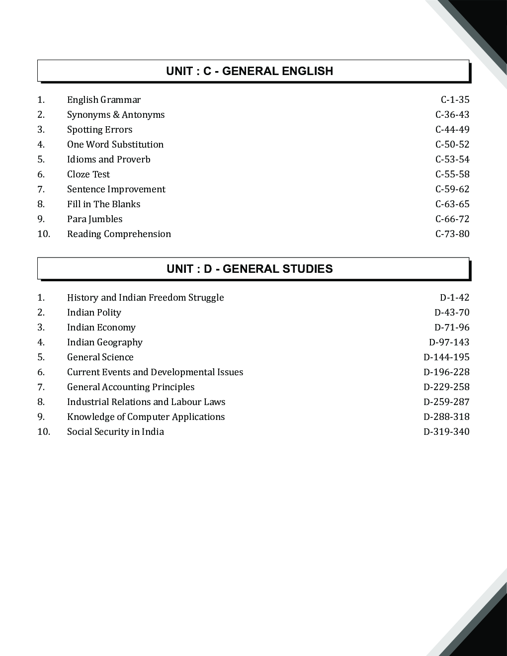 UPSC EPFO (Enforcement Officers/ Accounts Officers) Exam 2020 Guide  - Page 5