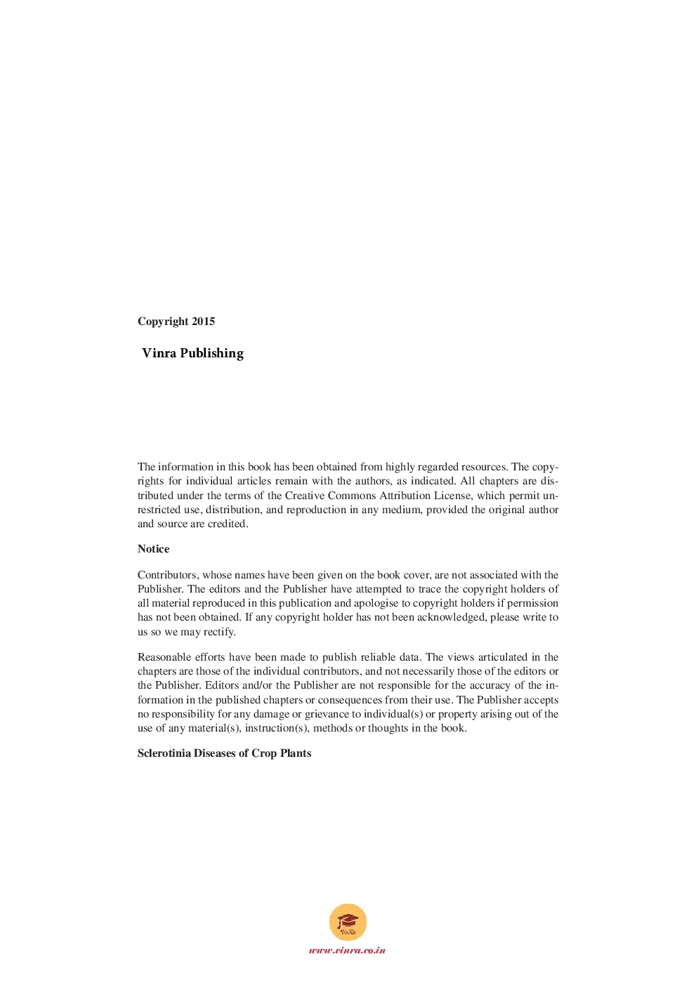 Sclerotinia Diseases of Crop Plants - Page 5