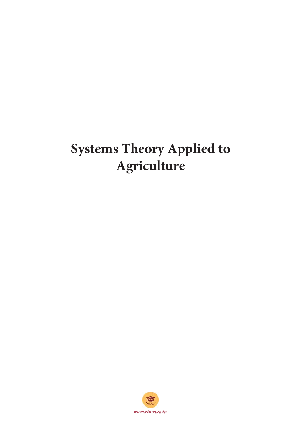 Systems Theory Applied to Agriculture - Page 2