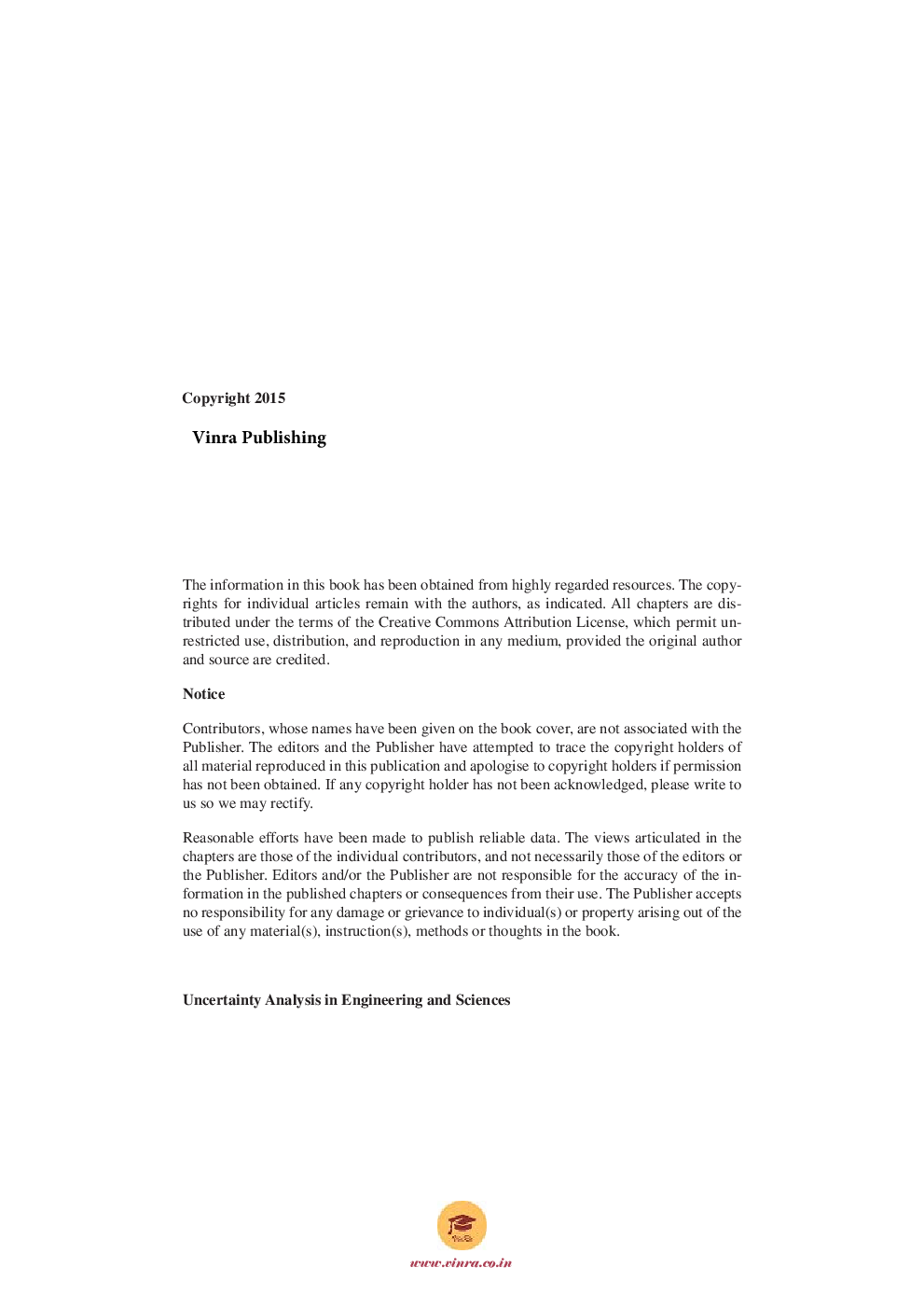 Uncertainty Analysis in Engineering and Sciences - Page 5