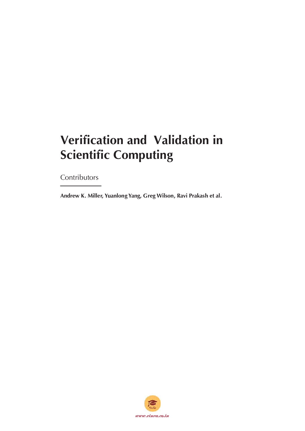 Verification and Validation in Scientific Computing - Page 4