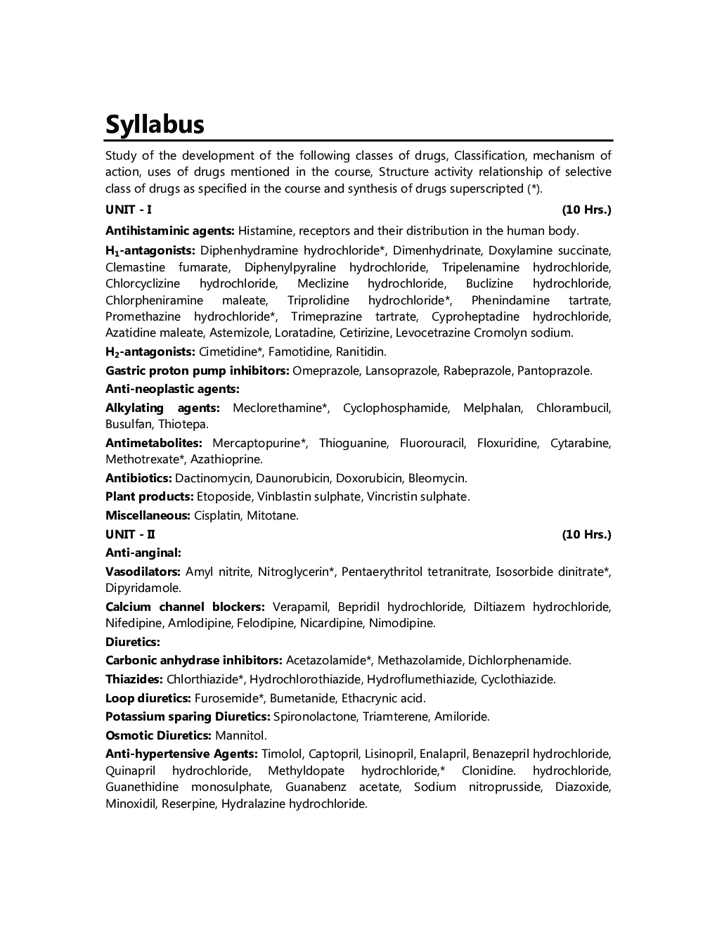 Medicinal Chemistry - II - Page 5