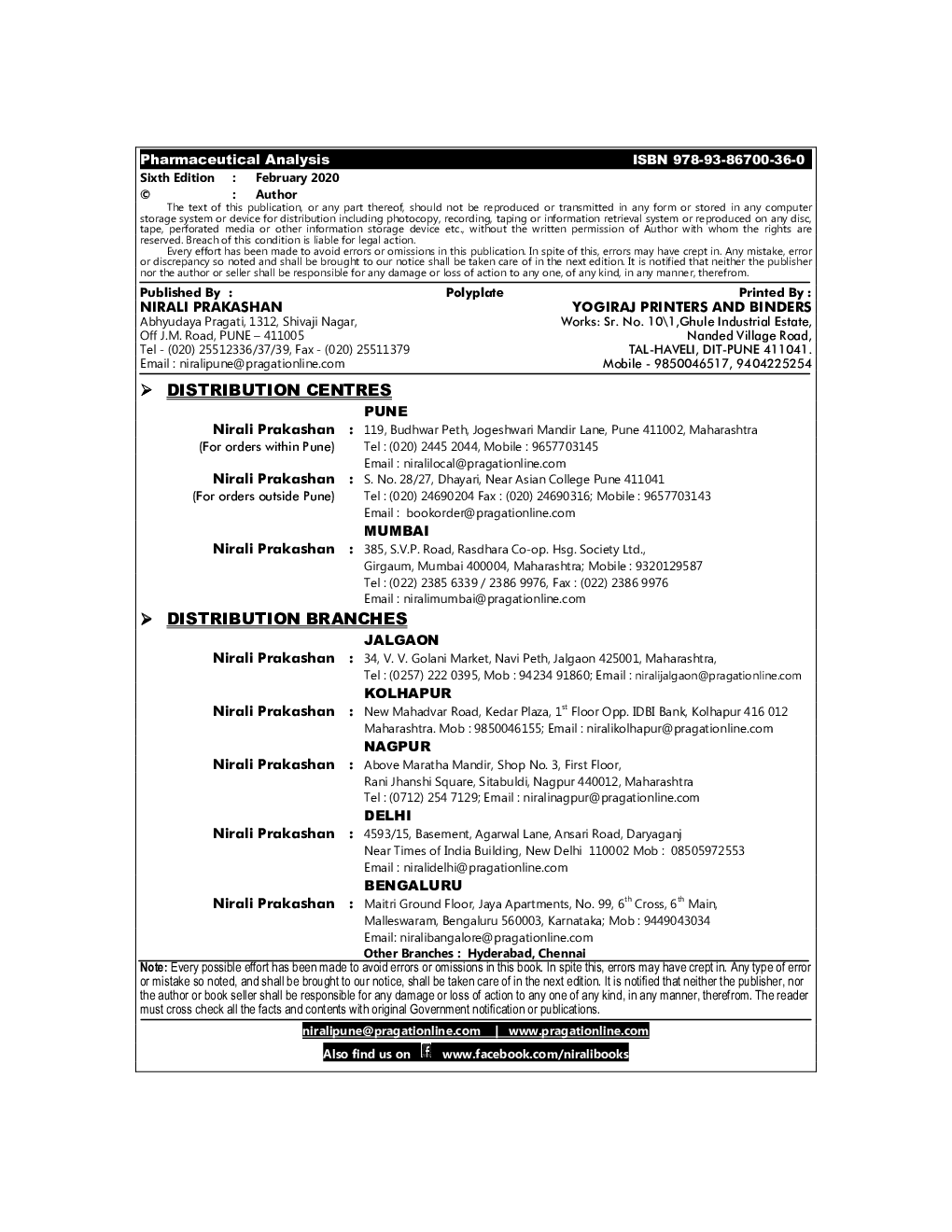 Pharmaceutical Analysis - Page 3