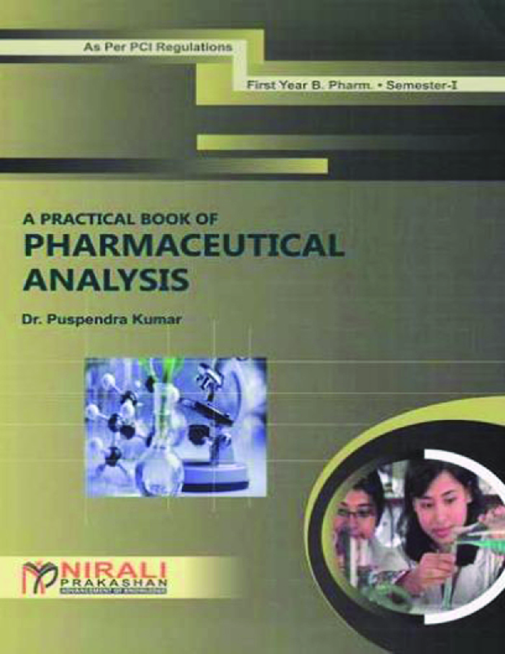 A Practical Book Of Pharmaceutical Analysis - Page 1