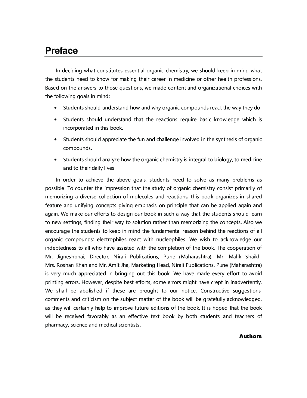 Pharmaceutical Organic Chemistry I - Page 4
