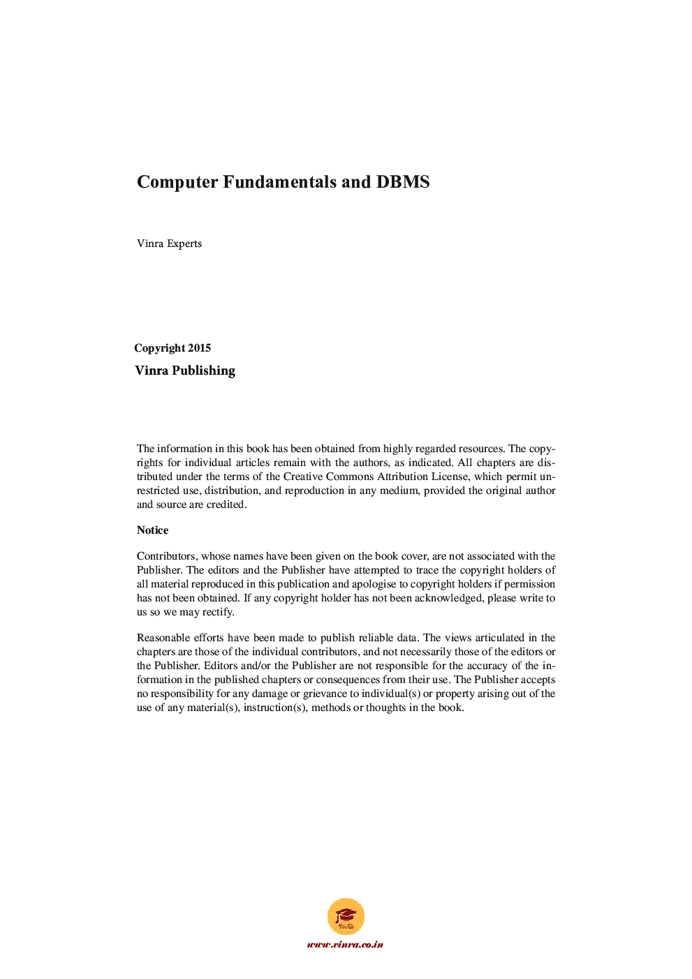 Computer Fundamentals and DBMS - Page 3