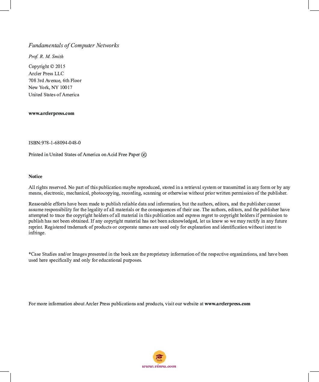 Fundamentals of Computer Networks - Page 3