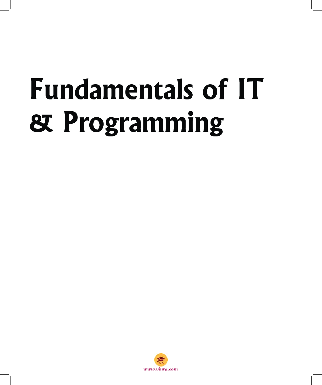 Fundamentals of IT & Programming - Page 2