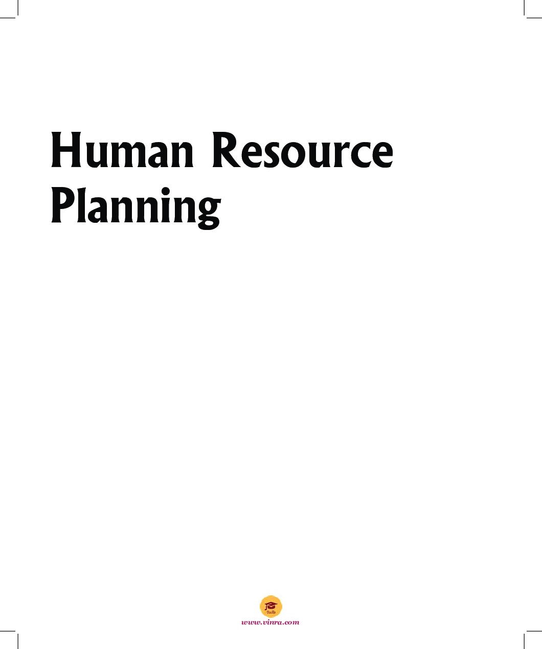 Human Resource Planning - Page 2
