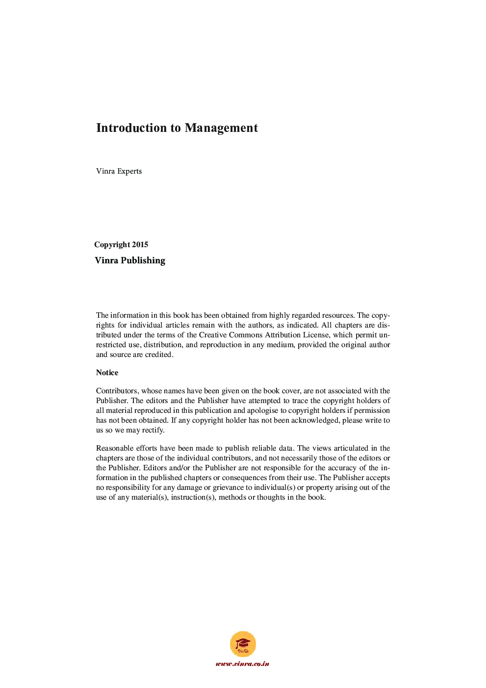 Introduction to Management - Page 3