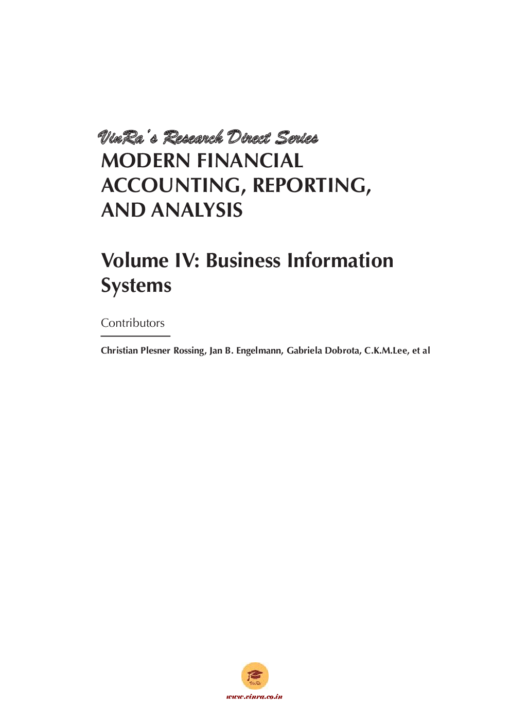 Business Information Systems Vol IV - Page 4