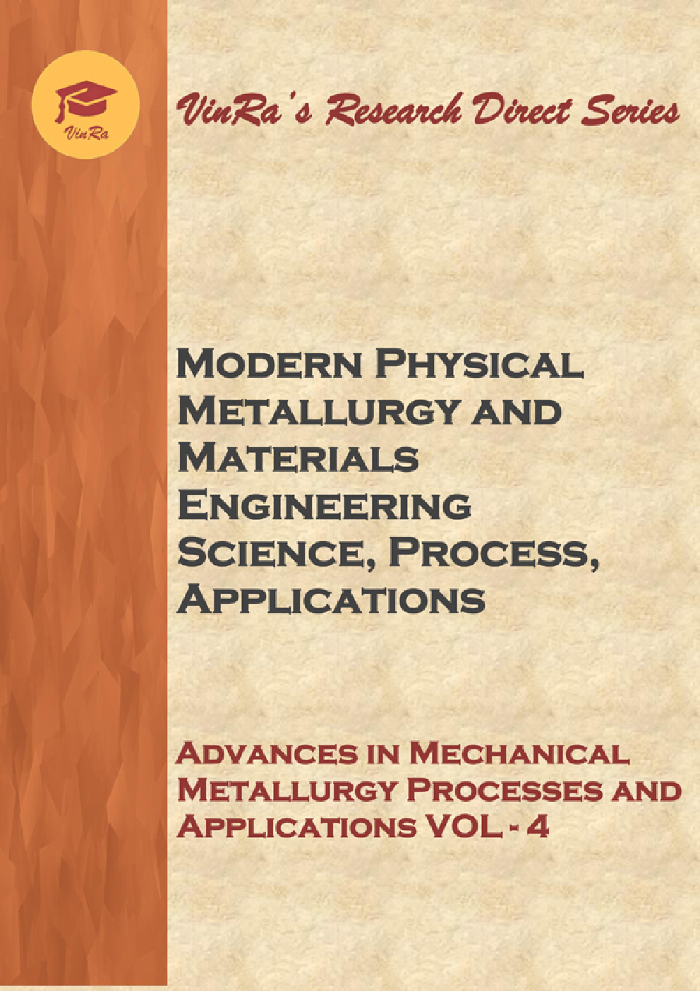 Advances in Mechanical Metallurgy Processes and Applications Vol IV - Page 1