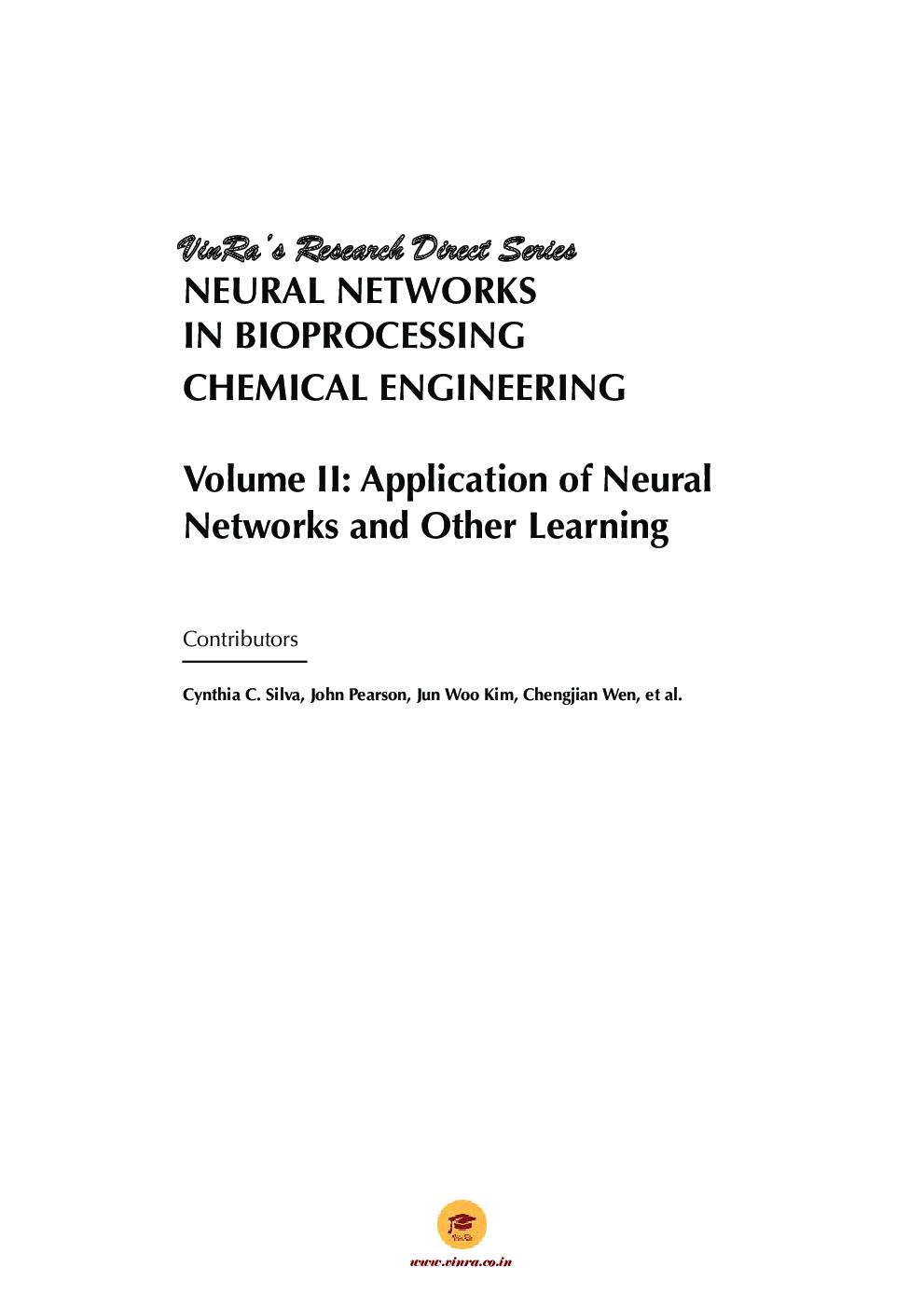 Application of Neural Networks and Other Learning Vol II - Page 4