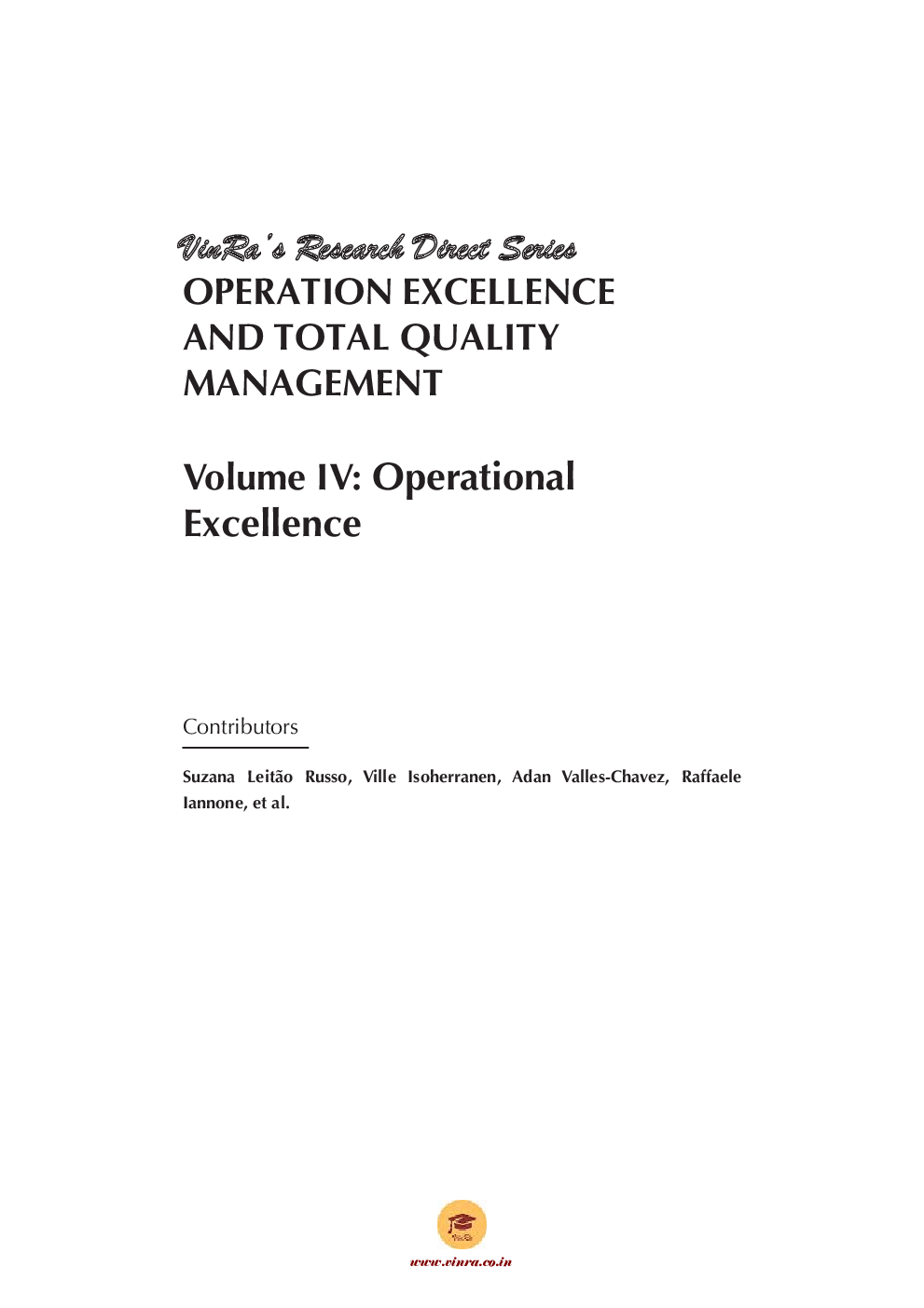 Operational Excellence Vol IV - Page 4