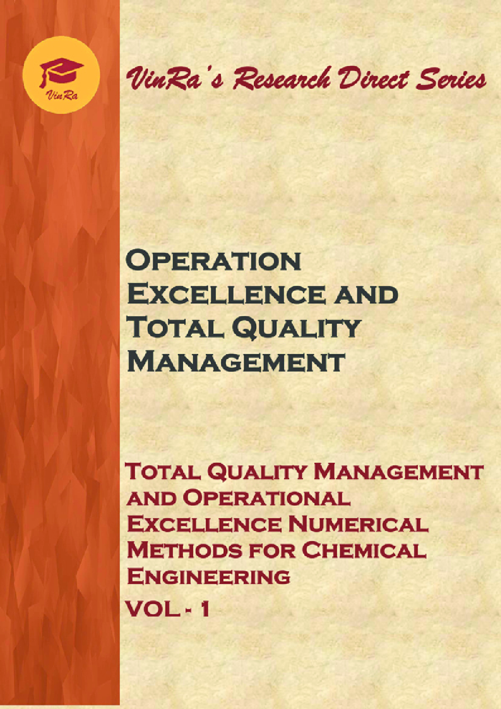Total Quality Management and Operational Excellence Vol I - Page 1