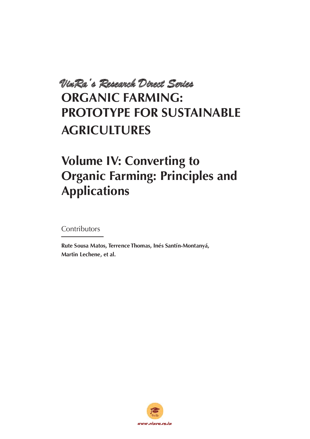 Converting to Organic Farming Principles and Applications Vol IV - Page 4