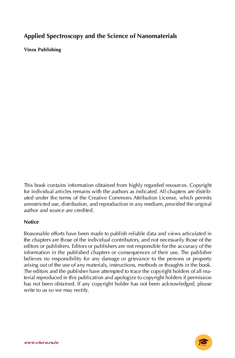 Applied Spectroscopy and the Science of Nanomaterials - Page 5