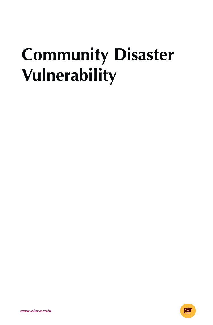 Community Disaster Vulnerability - Page 4