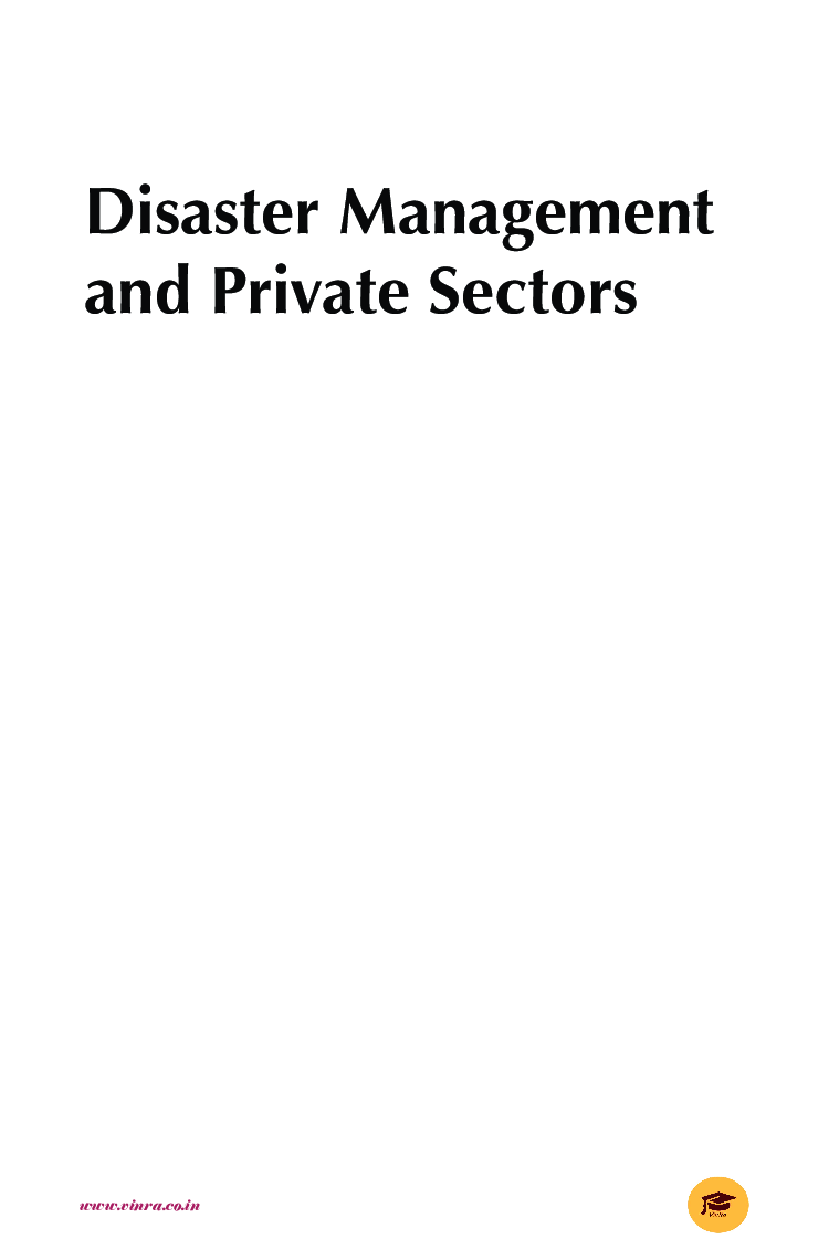 Disaster Management and Private Sectors - Page 4